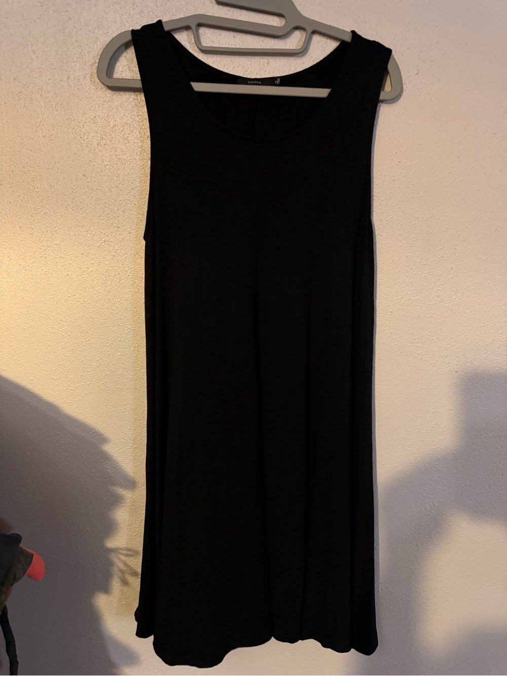 (M) Talula Black Sleeveless Tank Dress - Classic Women's Dress